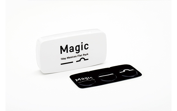 1日使い捨て終日装用ソフトコンタクトレンズ Magic